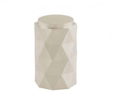 A&W AW847 Diamond Cut Cylinder Cabinet Knobs - Satin Nickel
