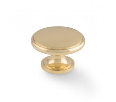 A&W AW849 Cambridge Cabinet Knob 38mm - Polished Brass