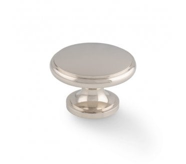 A&W AW849 Cambridge Cabinet Knob 38mm - Polished Nickel