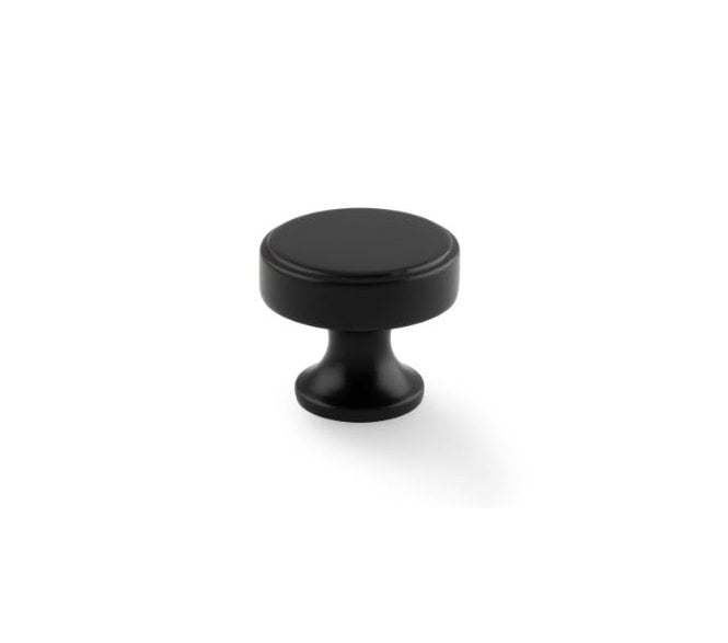 A&W AW855 Havana Cabinet Knob - 38mm - Matt Black