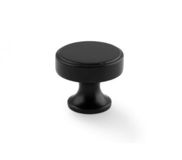 A&W AW855 Havana Cabinet Knob - 38mm - Matt Black