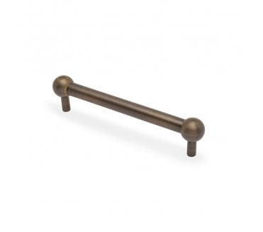 A&W AW856 Plain Caeser Cabinet Pull Handles - Antique Brass