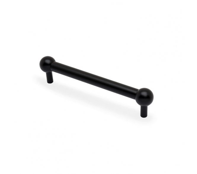 A&W AW856 Plain Caeser Cabinet Pull Handles - Matt Black