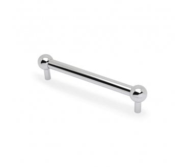 A&W AW856 Plain Caeser Cabinet Pull Handles - Polished Chrome