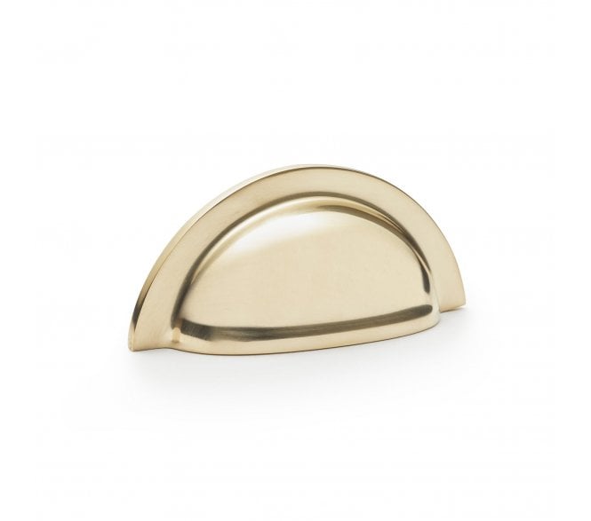 A&W AW903 Bardom Drawer Cup Pull - Polished Brass