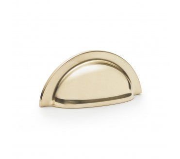 A&W AW903 Bardom Drawer Cup Pull - Polished Brass
