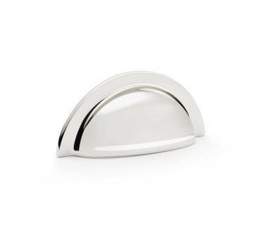 A&W AW903 Bardom Drawer Cup Pull - Polished Nickel
