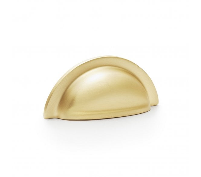 A&W AW903 Bardom Drawer Cup Pull - Satin Brass