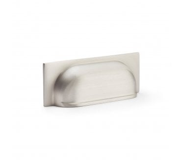 A&W AW905 Quantock Drawer Cup Pulls - Satin Nickel