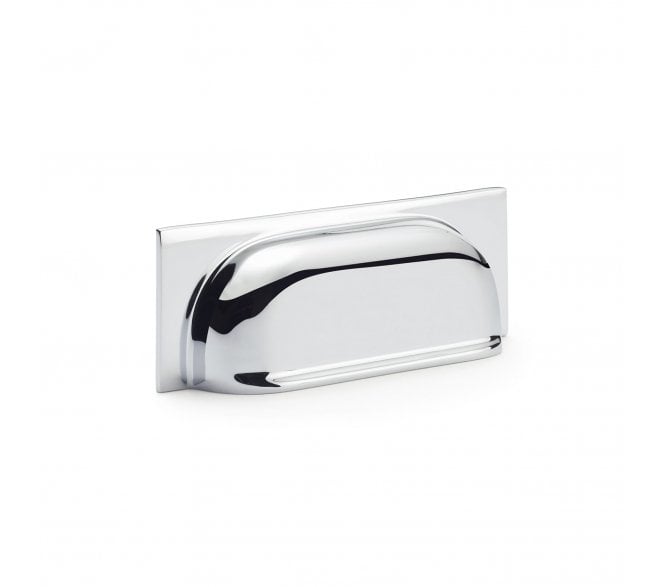 A&W AW905 Quantock Drawer Cup Pulls - Polished Chrome