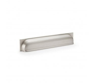 A&W AW906 Quantock Drawer Cup Pulls - Satin Nickel