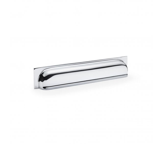 Schwinn Hardware 15" Waterfall Edge Drawer Pull – Polished Chrome, Z087