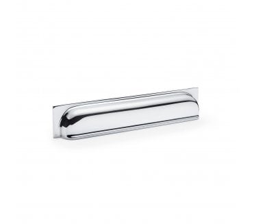 A&W AW906 Quantock Drawer Cup Pulls - Polished Chrome