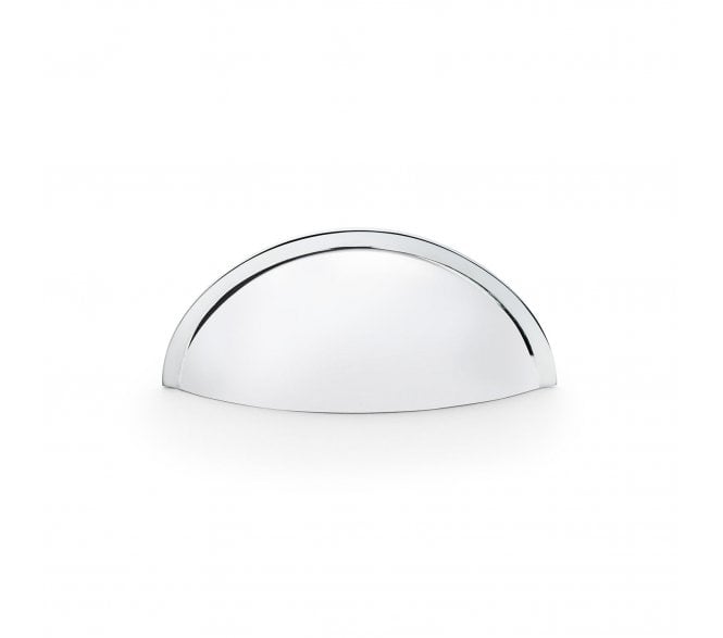 A&W AW909 Quieslade Drawer Cup Pulls - Polished Chrome