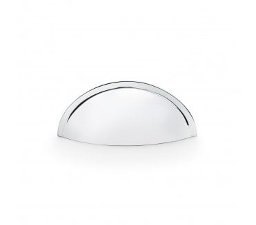 A&W AW909 Quieslade Drawer Cup Pulls - Polished Chrome
