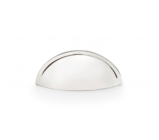 A&W AW909 Quieslade Drawer Cup Pulls - Polished Nickel