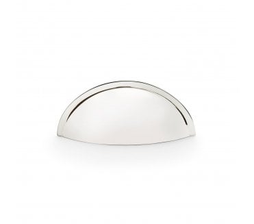 A&W AW909 Quieslade Drawer Cup Pulls - Polished Nickel