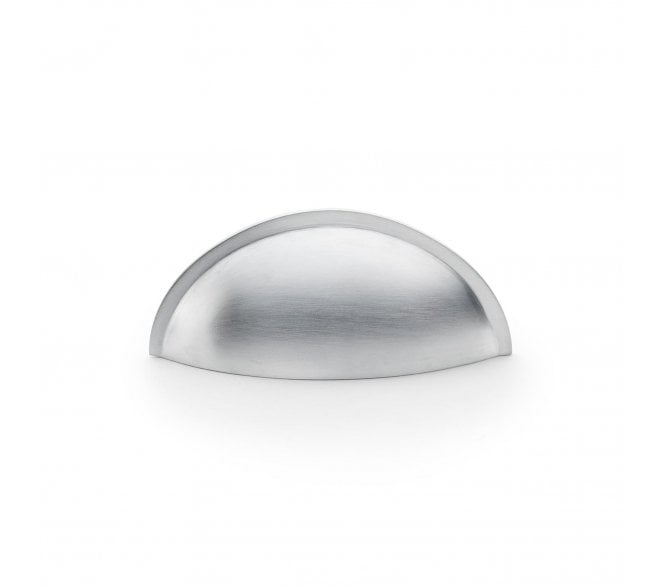 A&W AW909 Quieslade Drawer Cup Pulls - Satin Chrome