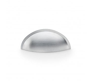 A&W AW909 Quieslade Drawer Cup Pulls - Satin Chrome
