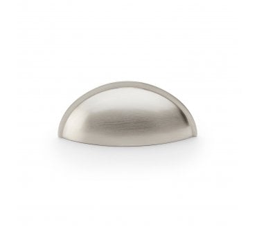 A&W AW909 Quieslade Drawer Cup Pulls - Satin Nickel