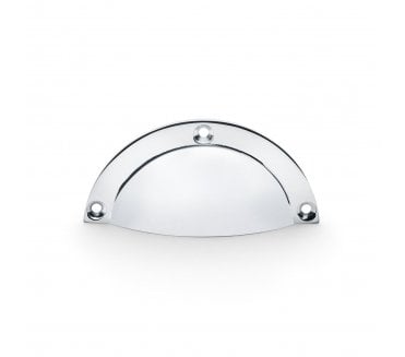 A&W AW910 Raoul Drawer Cup Pulls - Polished Chrome