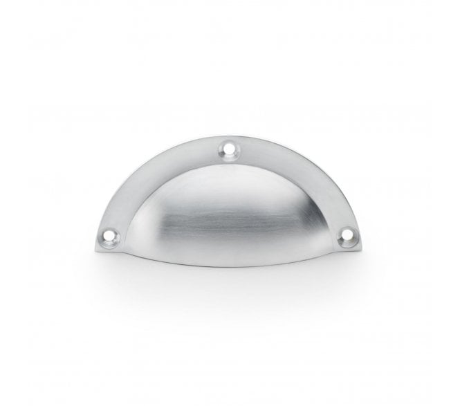 A&W AW910 Raoul Drawer Cup Pulls - Satin Chrome