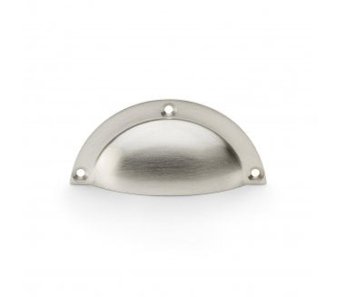 A&W AW910 Raoul Drawer Cup Pulls - Satin Nickel