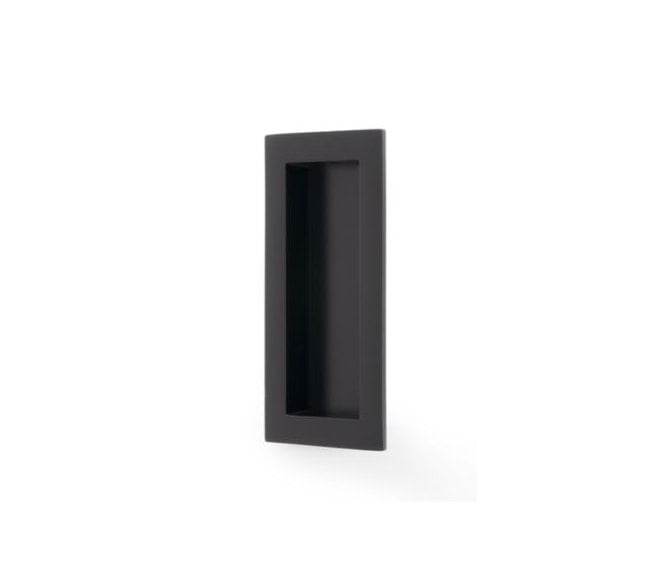 A&W AW911 Rectangular Flush Pull - Matt Black