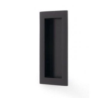A&W AW911 Rectangular Flush Pull - Matt Black