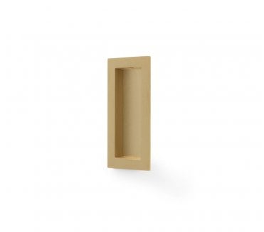A&W AW911 Rectangular Flush Pull - Satin Brass