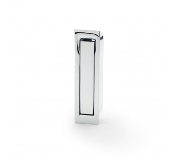 A&W AW990 Pocket Sliding Door Edge Pull - Polished Chrome