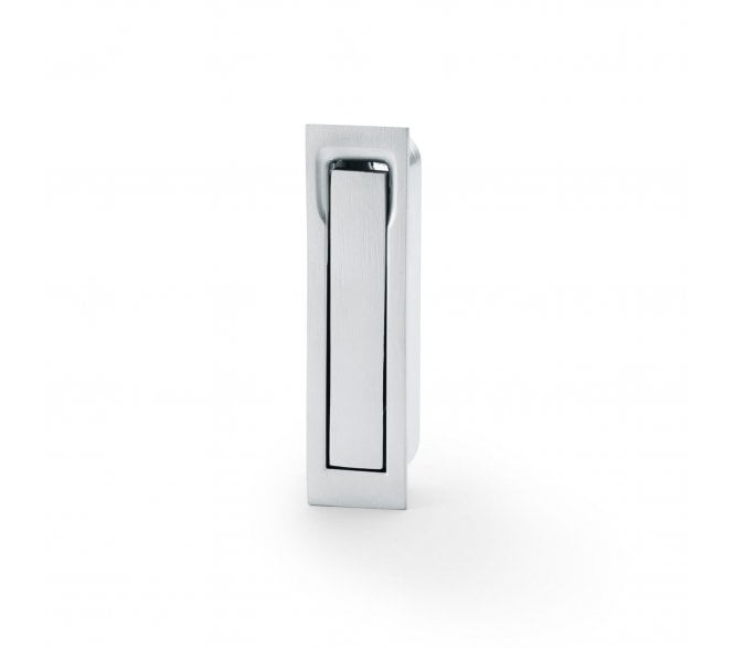 A&W AW990 Pocket Sliding Door Edge Pull - Satin Chrome