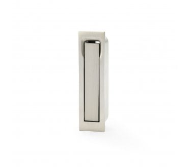A&W AW990 Pocket Sliding Door Edge Pull - Satin Nickel