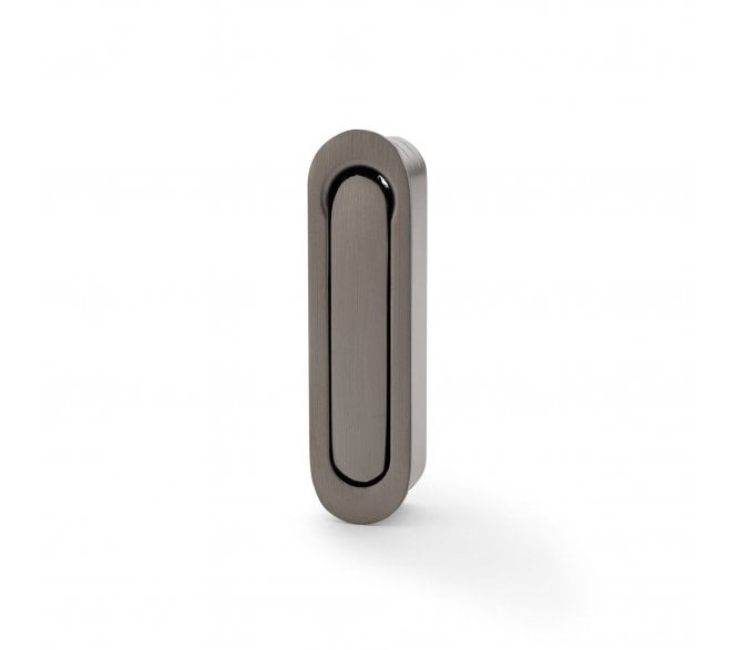 A&W AW991 Pocket Sliding Door Edge Pull (Radius) - Dark Bronze