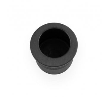 A&W AW992 Pocket Sliding Door Edge Pull (Round) - Dark Bronze