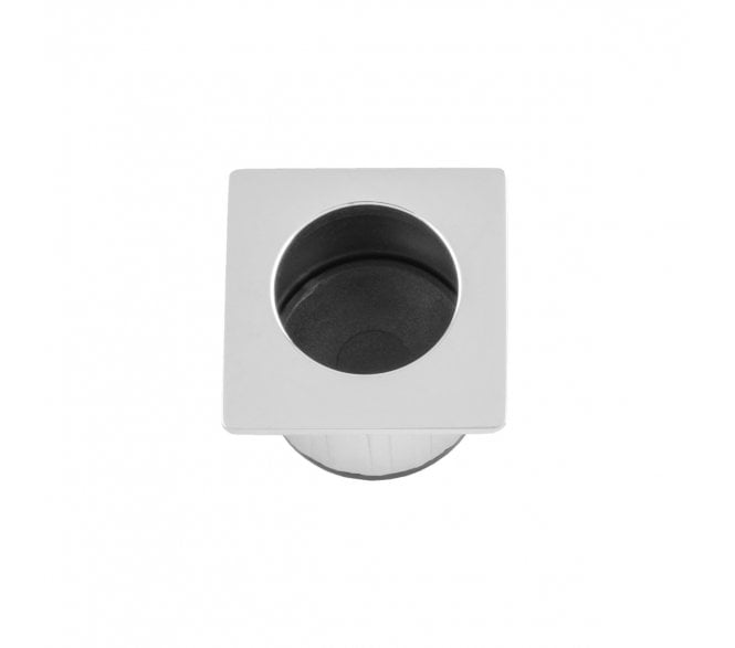 A&W AW993 Pocket Sliding Door Edge Pull (Square) - Polished Chrome