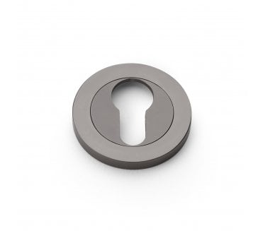 A&W Euro Profile Designer Escutcheon - Dark Bronze