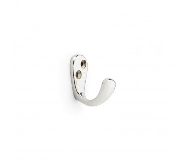 A&W AW774 Victorian Style Single Robe Hook - Polished Nickel
