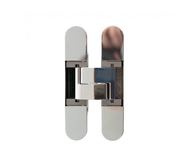 AGB Eclipse Fire Rated Adjustable Concealed Hinge - Polished Nickel