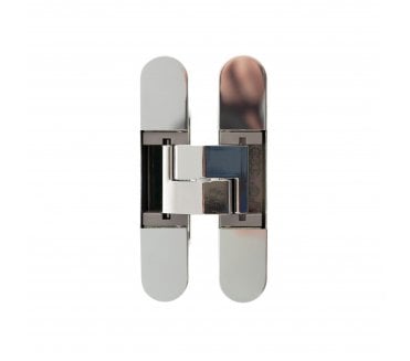 AGB Eclipse Fire Rated Adjustable Concealed Hinge - Polished Nickel