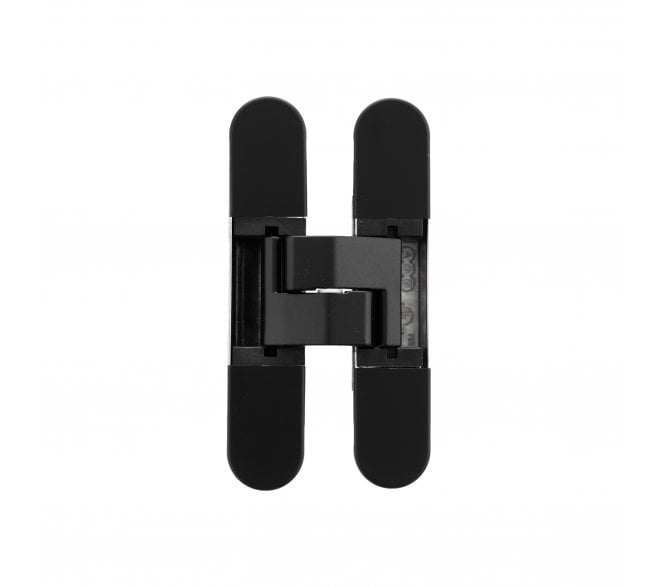 AGB Eclipse Heavy Duty Adjustable Concealed Hinge 80KG Capacity - Matt Black