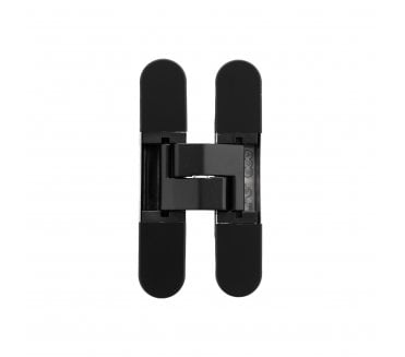 AGB Eclipse Heavy Duty Adjustable Concealed Hinge 80KG Capacity - Matt Black