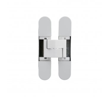 AGB Eclipse Heavy Duty Adjustable Concealed Hinge 80KG Capacity - White