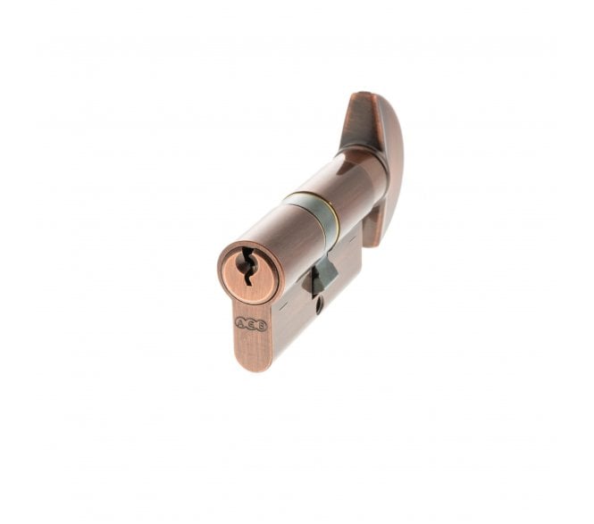 AGB Euro Profile 5 Pin Cylinder & Turn - Copper