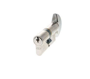 AGB Euro Profile 5 Pin Cylinder & Turn - Polished Chrome