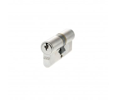 AGB Euro Profile 5 Pin Double Cylinder - Polished Chrome