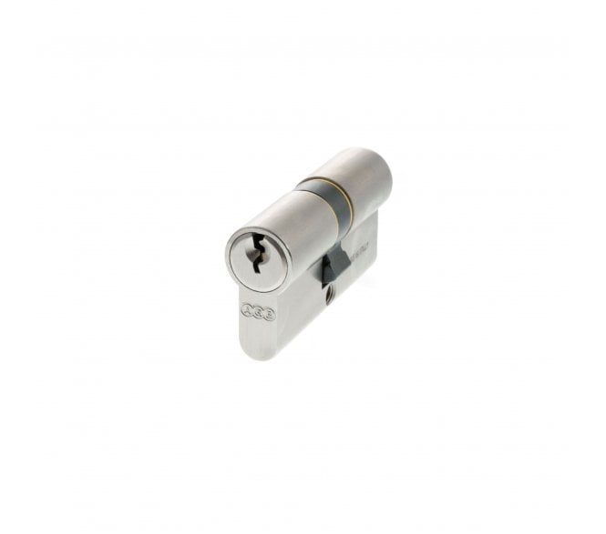 AGB Euro Profile 5 Pin Double Cylinder - Satin Chrome