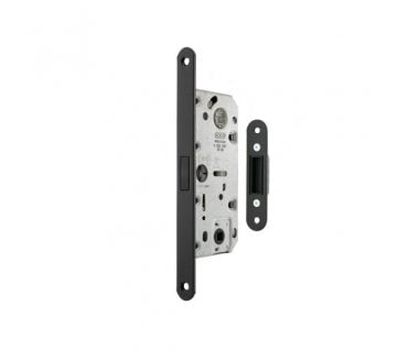 AGB Polaris 2XT Magnetic Bathroom Lock - 60mm - Matt Black