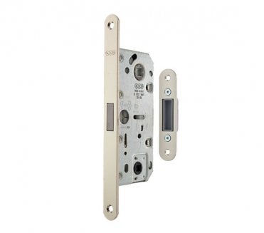 AGB Polaris 2XT Magnetic Bathroom Lock - 60mm - Polished Chrome