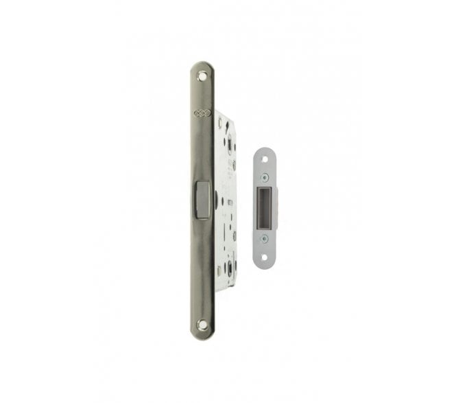 AGB Polaris 2XT Magnetic Bathroom Lock - 86mm - Polished Chrome